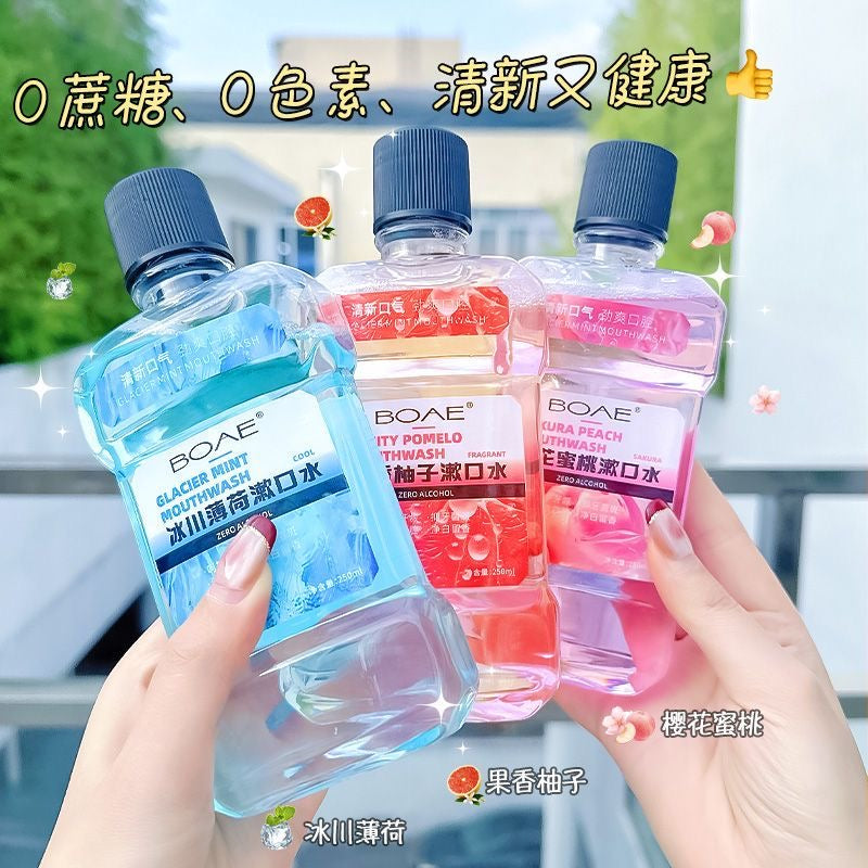 Probiotic mouthwash cleanses the mouth, freshens breath, leaves a lasting fragrance, and has antibacterial and antifungal properties. It's also a toothpaste for students and men.