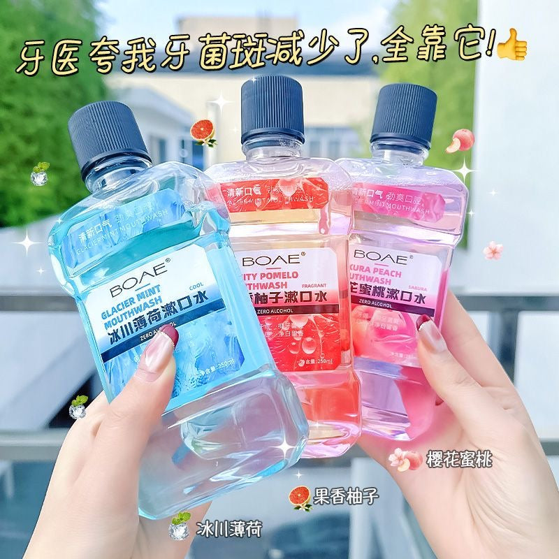 Probiotic mouthwash cleanses the mouth, freshens breath, leaves a lasting fragrance, and has antibacterial and antifungal properties. It's also a toothpaste for students and men.