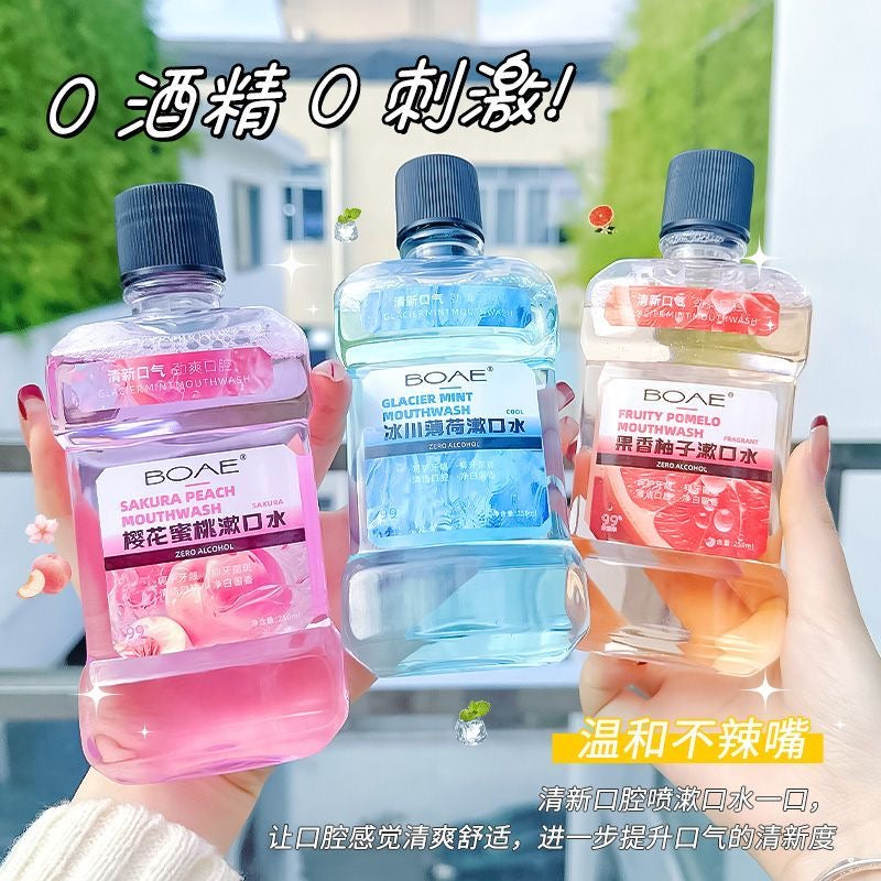 Probiotic mouthwash cleanses the mouth, freshens breath, leaves a lasting fragrance, and has antibacterial and antifungal properties. It's also a toothpaste for students and men.