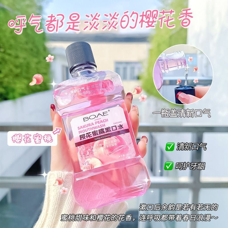 Probiotic mouthwash cleanses the mouth, freshens breath, leaves a lasting fragrance, and has antibacterial and antifungal properties. It's also a toothpaste for students and men.