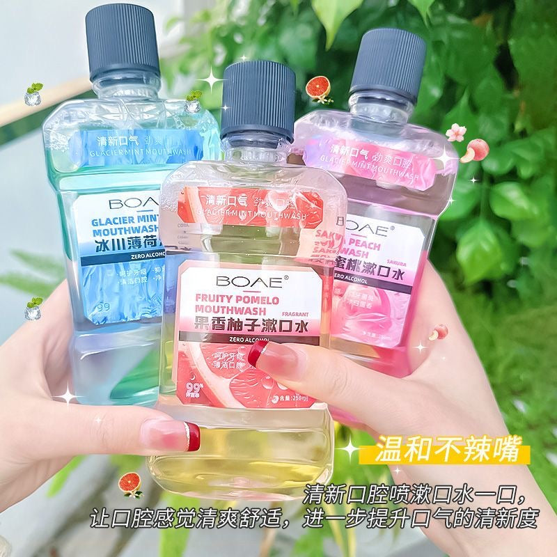 Probiotic mouthwash cleanses the mouth, freshens breath, leaves a lasting fragrance, and has antibacterial and antifungal properties. It's also a toothpaste for students and men.