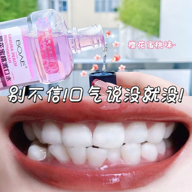 Probiotic mouthwash cleanses the mouth, freshens breath, leaves a lasting fragrance, and has antibacterial and antifungal properties. It's also a toothpaste for students and men.