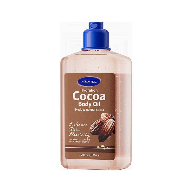 Body oil coconut chocolate rose strawberry massage oil gel refreshing all-English cross-border foreign trade wholesale