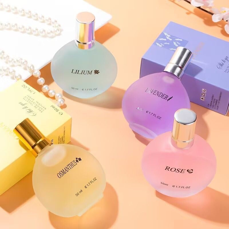 Serie A perfume for men, women, and children, long-lasting light fragrance, rose, osmanthus, lavender, jasmine, lily, a genuine floral scent suitable for students.