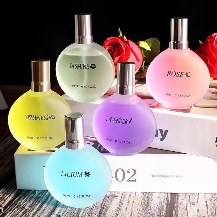 Serie A perfume for men, women, and children, long-lasting light fragrance, rose, osmanthus, lavender, jasmine, lily, a genuine floral scent suitable for students.