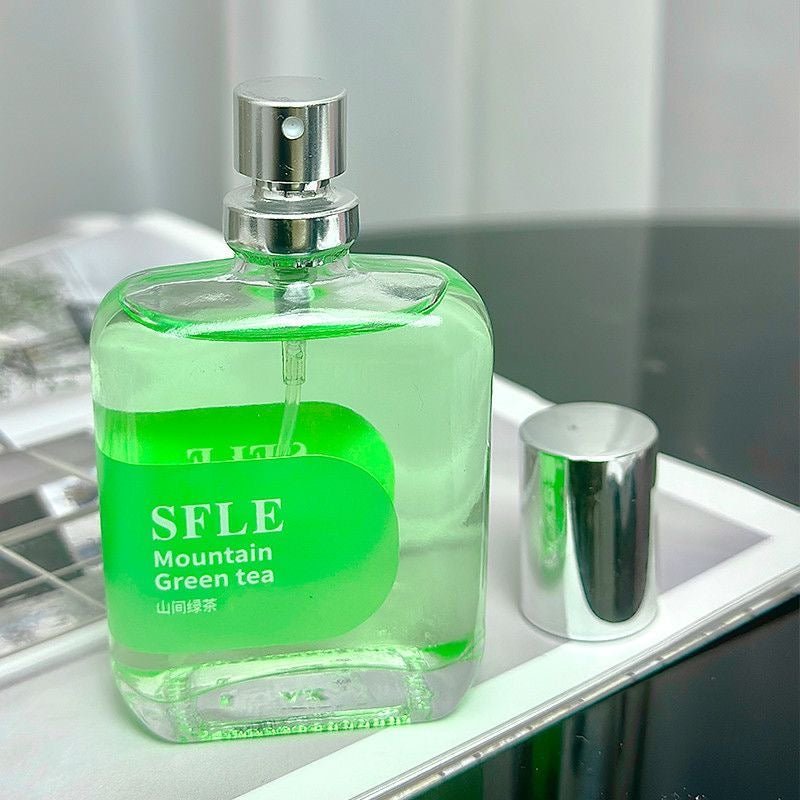 A gentle, cool jasmine tea scent! Long-lasting fragrance, 72g, light and refreshing green tea scent, a niche fragrance suitable for students and women, resembling a natural body odor.