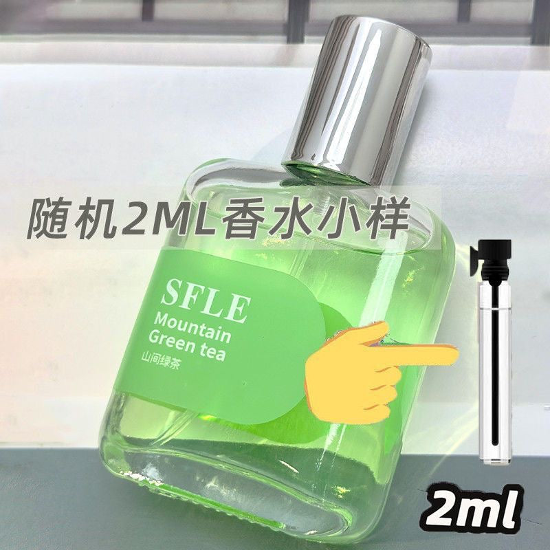 A gentle, cool jasmine tea scent! Long-lasting fragrance, 72g, light and refreshing green tea scent, a niche fragrance suitable for students and women, resembling a natural body odor.