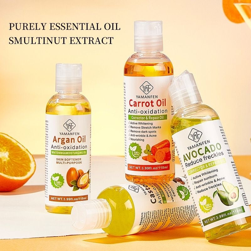 Cross-border e-commerce, sesame oil, natural moisturizing plant oil, argan oil, pear oil, facial and body care, hair care, mobile phone essential oil, fragrance nourishing.