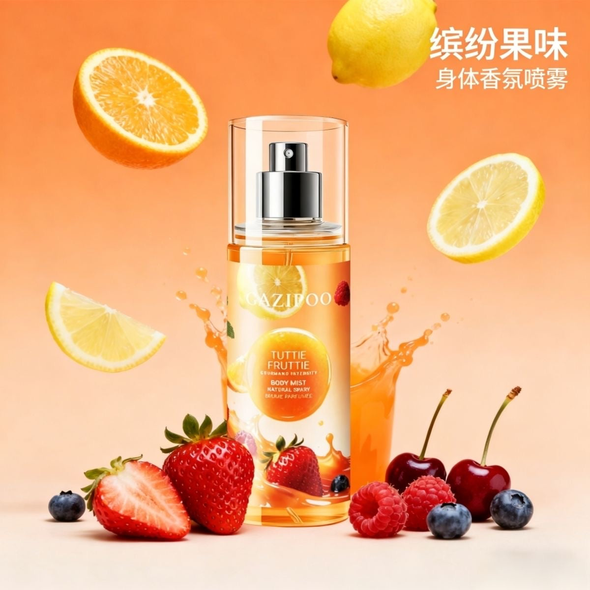 GAZIPOO Floral & Fruity Fragrance Spray 100ml - Niche, Long-Lasting, Refreshing, Unisex, Student Perfume