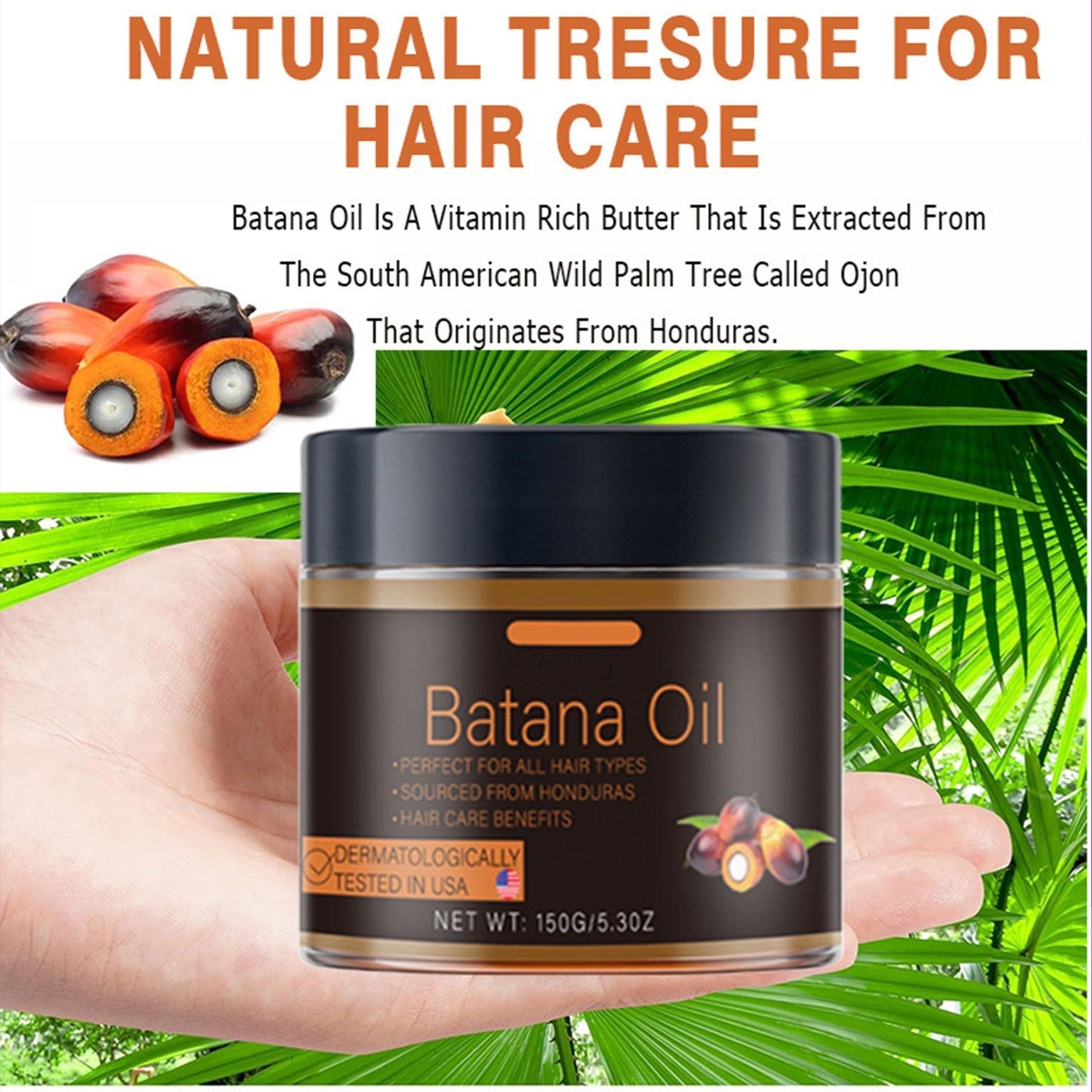 150g Battana Hair Mask, Bestselling Amazon Product, Wholesale & Dropshipping