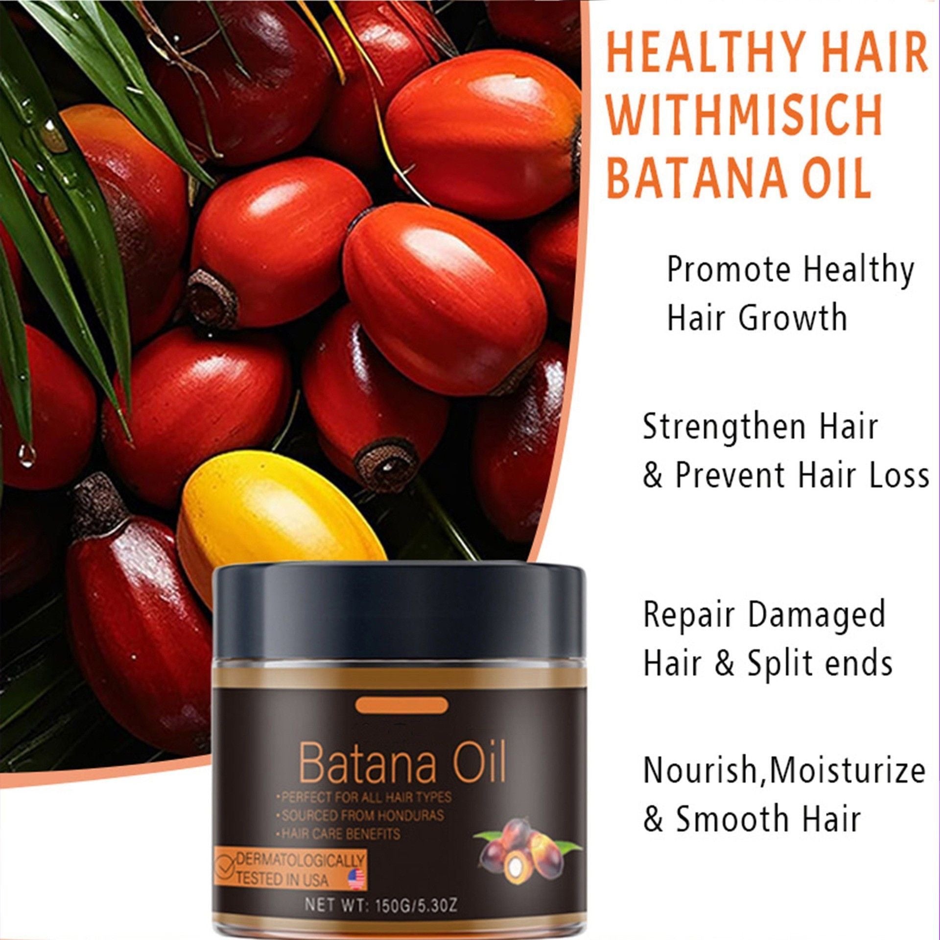 150g Battana Hair Mask, Bestselling Amazon Product, Wholesale & Dropshipping