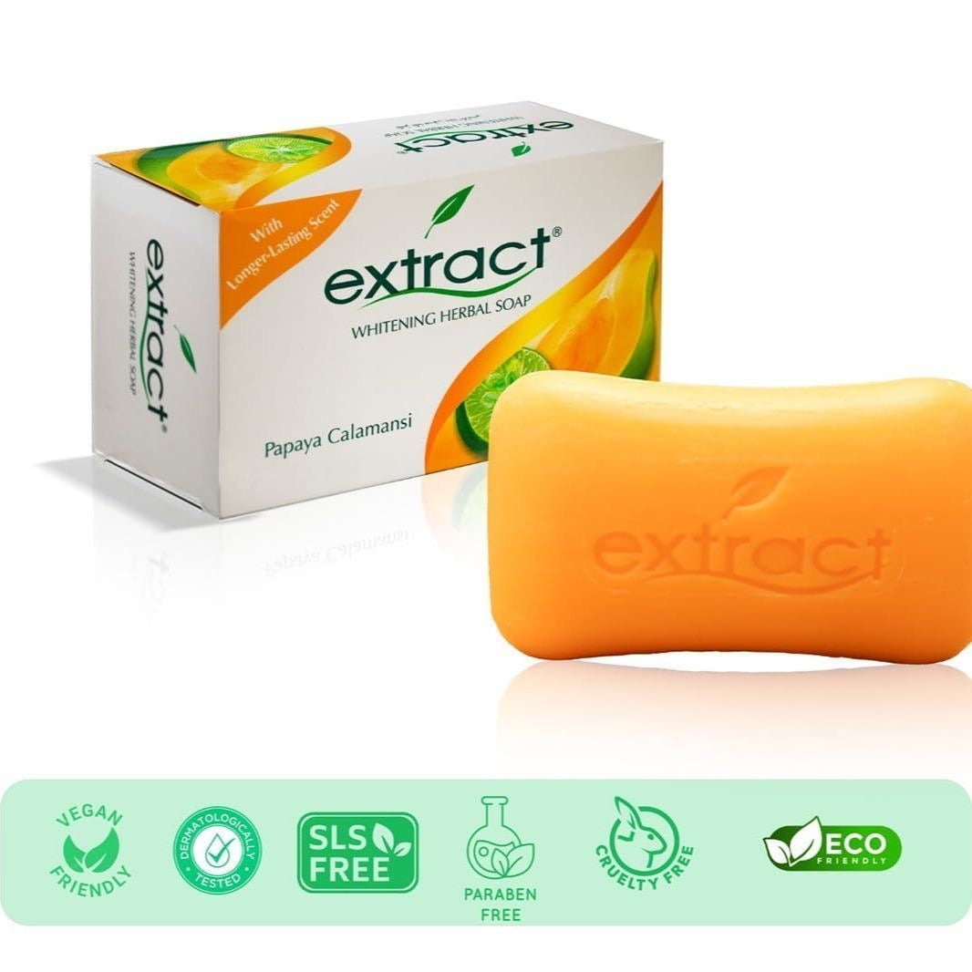 6pcs Nigerian papaya extract whitening bath soap