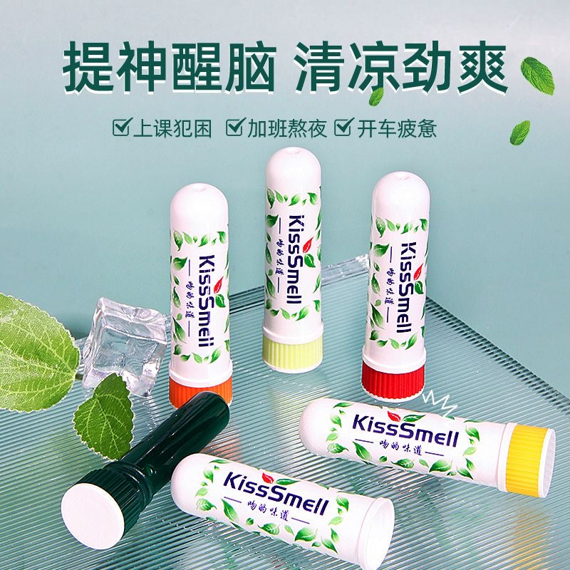 Nasal inhaler, a non-medicinal balm, refreshing and non-drowsy nasal spray for those who work late at night, a minty balm to refresh the mind, and a remedy for motion sickness.i