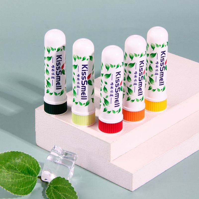 Nasal inhaler, a non-medicinal balm, refreshing and non-drowsy nasal spray for those who work late at night, a minty balm to refresh the mind, and a remedy for motion sickness.i