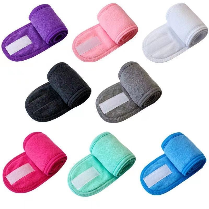 Beauty salon headbands, face wash bands, hair ties, Velcro hair ties, double-layer makeup masks, and hair accessories.