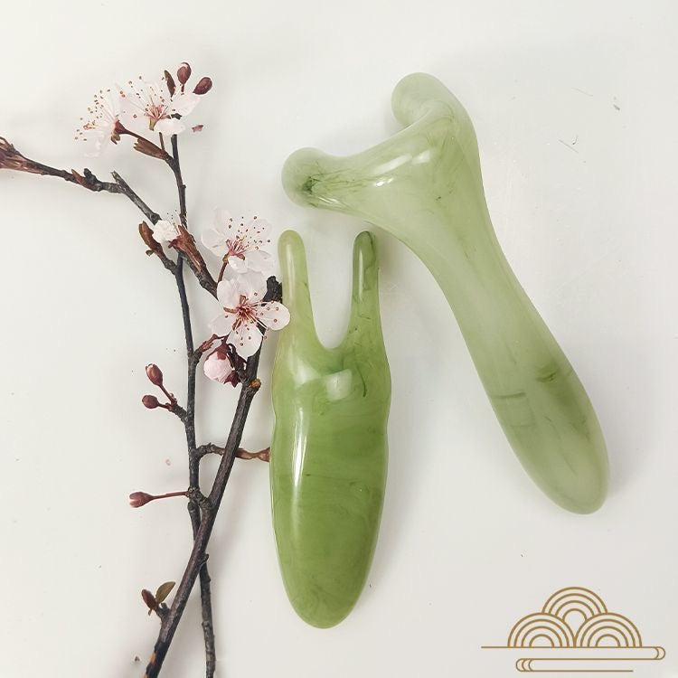 Nose scraper resin nose massager nose enhancement tool nose bridge lifting stick acupressure stick facial scraping tool