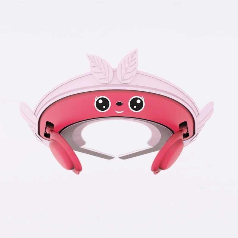 Japanese children's shampoo cap with water shield, baby shampooing tool, shower cap, waterproof ear protection, bath hat.
