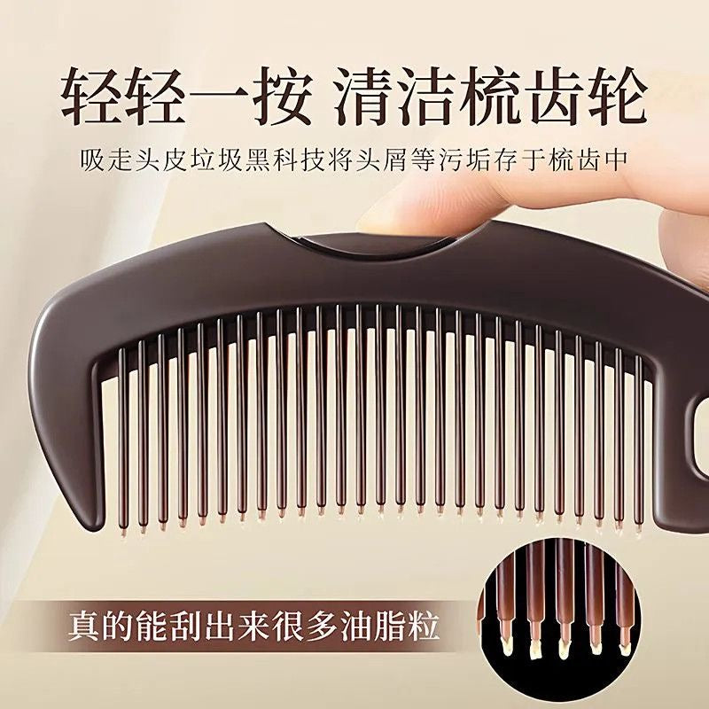 Xincaotang No-Wash Energy Hair Comb with Hollow Pressing Head to Remove Oil and Foil, Home Use