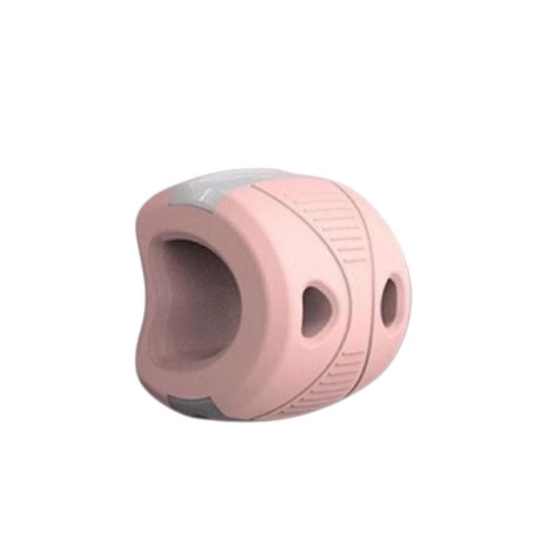 Facial chewing exercise device for temple and jawline enhancement, facial muscle training, face slimming, and double chin shaping.