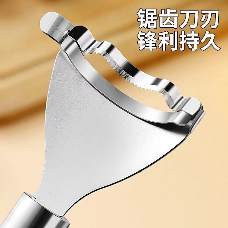 Stainless steel corn peeler and thresher, convenient for home use, quick corn pulp peeling, kitchen thresher and peeler.