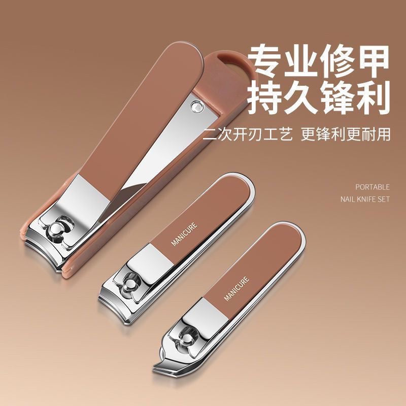 German-made anti-splash nail clipper set, high-end nail clipper for home use, suitable for both men and women.