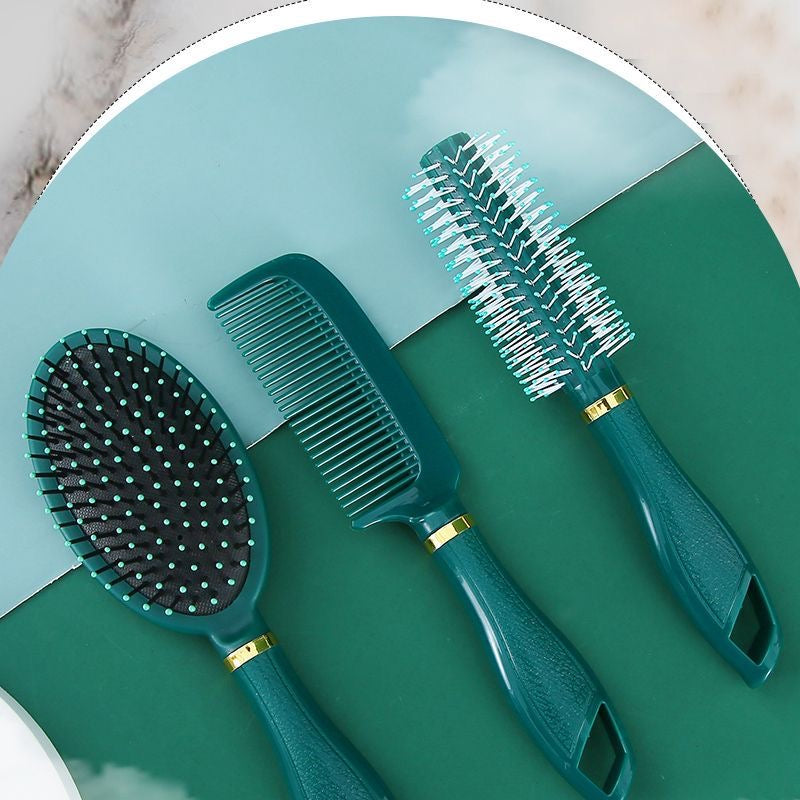 Air cushion comb, women's massage comb, long hair, curly hair, anti-static, portable, for home use, fluffy air cushion comb, men's ribbed comb.