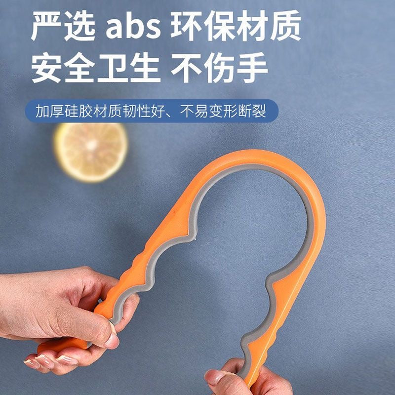 Multi-functional bottle opener, can opener for luncheon meat, universal screw cap tool, creative all-in-one can opener and bottle cap remover.