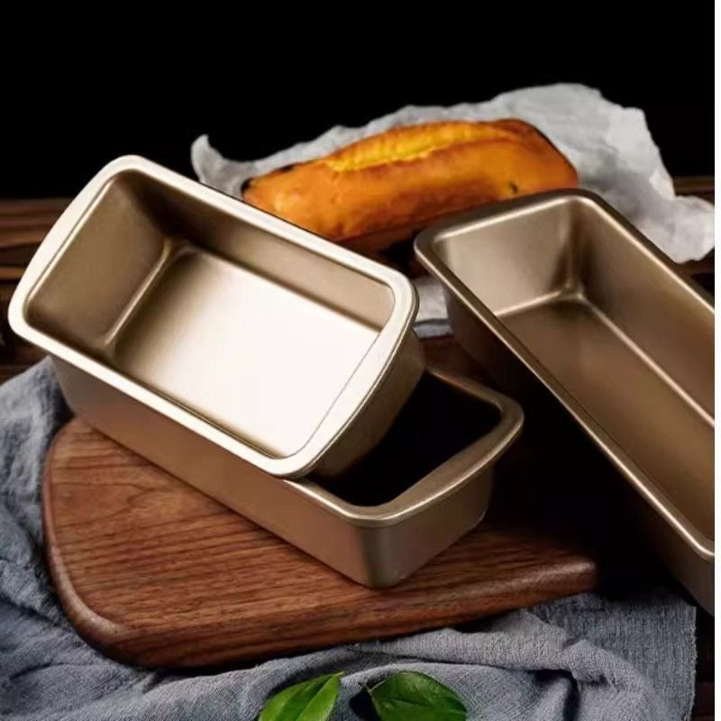 Pound cake bread mold, rectangular non-stick loaf pan, commercial oven, home baking tray, baking tools