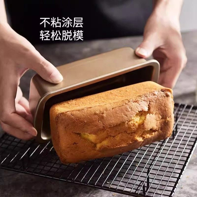 Pound cake bread mold, rectangular non-stick loaf pan, commercial oven, home baking tray, baking tools