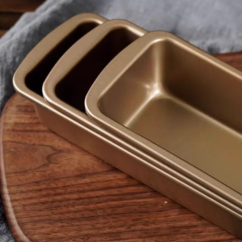 Pound cake bread mold, rectangular non-stick loaf pan, commercial oven, home baking tray, baking tools