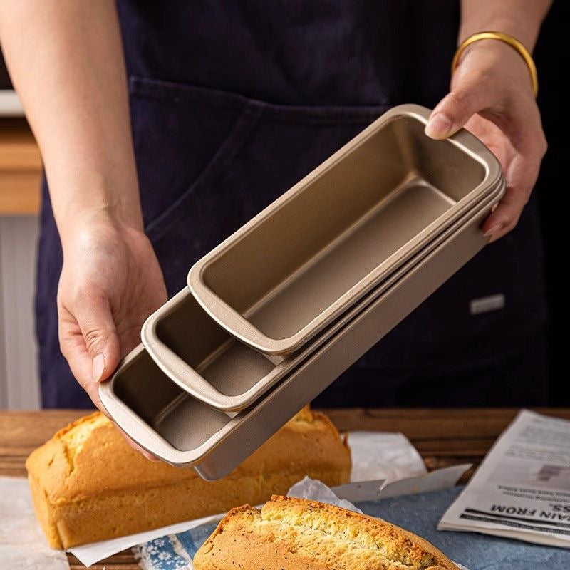 Pound cake bread mold, rectangular non-stick loaf pan, commercial oven, home baking tray, baking tools