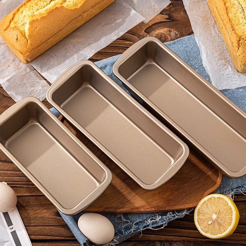 Pound cake bread mold, rectangular non-stick loaf pan, commercial oven, home baking tray, baking tools