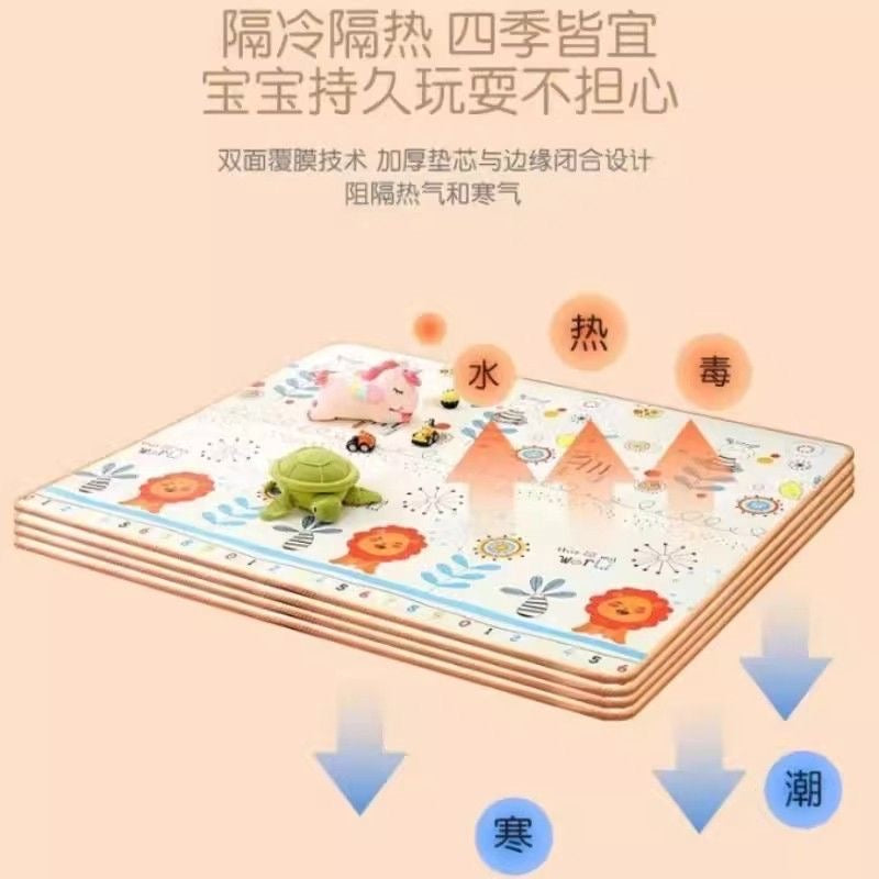 [Special Price & Free Shipping] Thickened Foam Floor Mat Baby Crawling Mat Eco-friendly Children's Living Room Play Mat