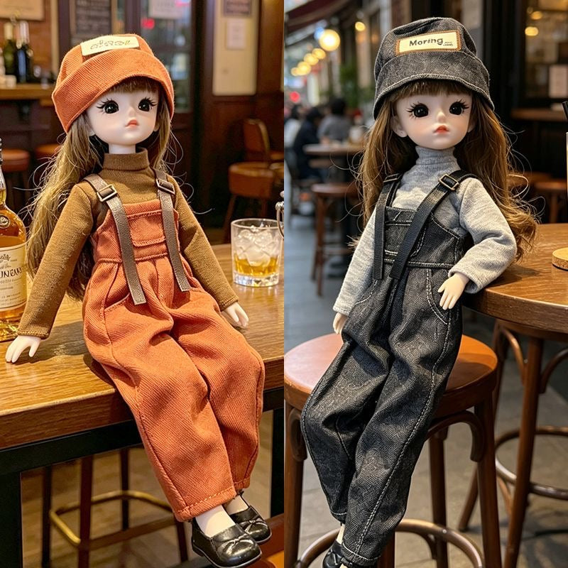 BJD Doll 30cm/6/8" size, dress-up doll for girls, princess doll, children's toy, birthday gift.