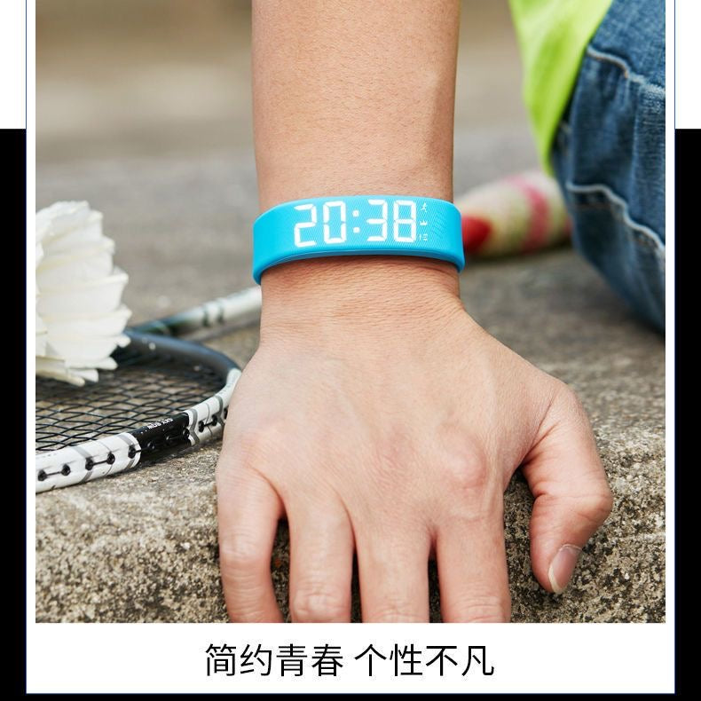 Student smartwatch alarm clock bracelet stylish and versatile smart sports multi-functional silent vibration waterproof electronic watch for children