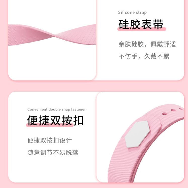 Student smartwatch alarm clock bracelet stylish and versatile smart sports multi-functional silent vibration waterproof electronic watch for children