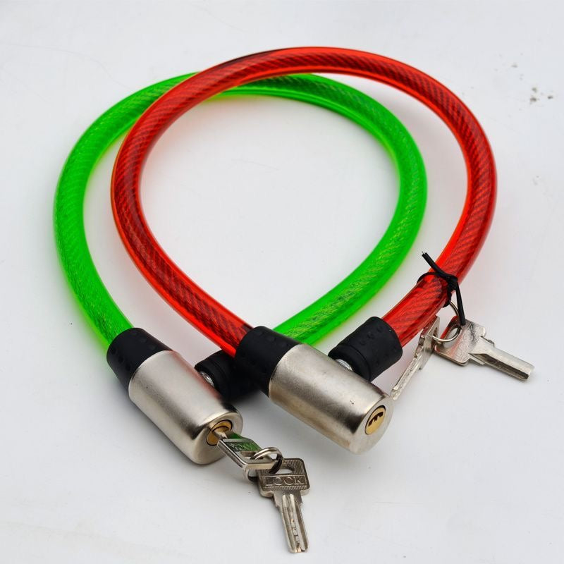 Portable, durable bicycle locks, wire locks, ring locks, cable locks, soft locks, anti-theft locks, electric vehicle locks, chain locks