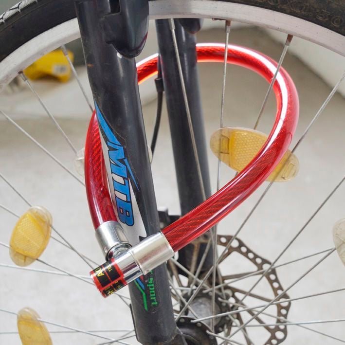 Portable, durable bicycle locks, wire locks, ring locks, cable locks, soft locks, anti-theft locks, electric vehicle locks, chain locks