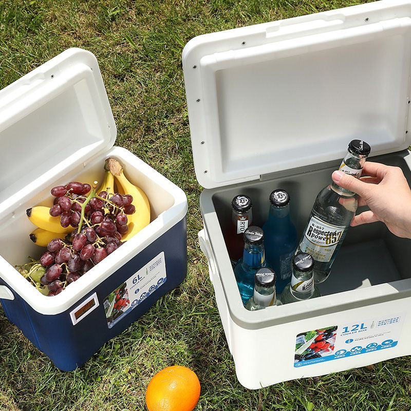 Insulated box, commercial stall cooler, outdoor picnic and camping ice bucket, food preservation, car cooling, portable.