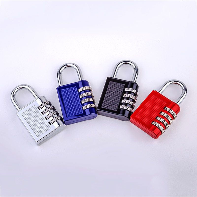 Combination padlock, home/student/dormitory drawer lock, anti-theft cabinet door lock, gym/suitcase lock, small metal padlock.