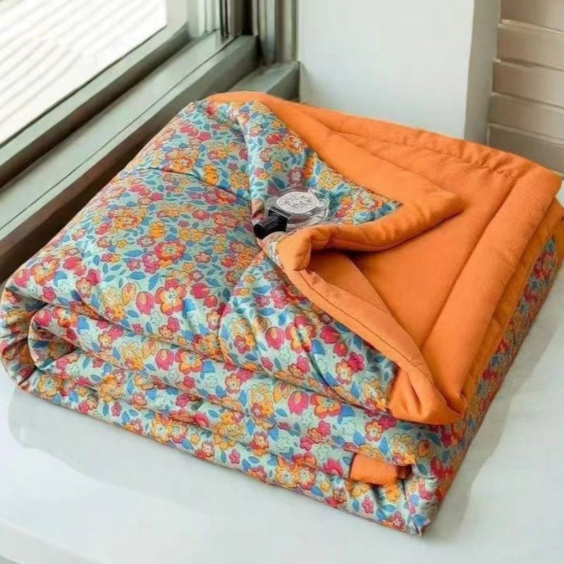 Summer cooling quilt, single student dormitory quilt, summer air-conditioned quilt, double thin quilt, washable, spring and autumn quilt, nap quilt.