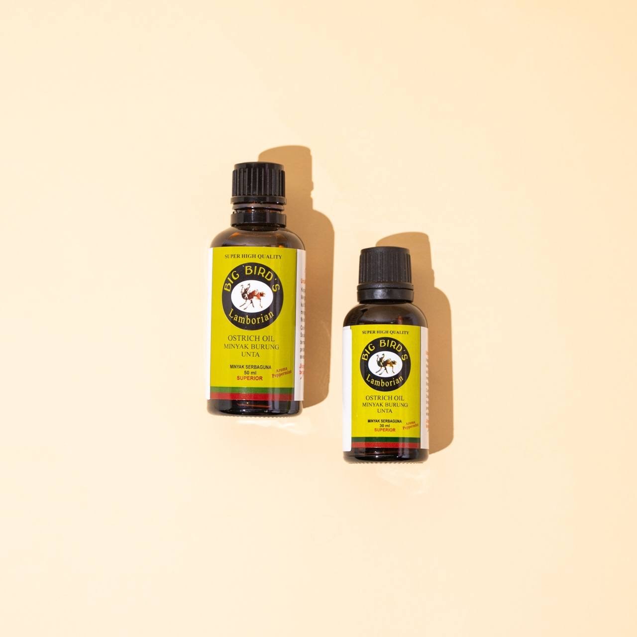 MONCAH OSTRICH OIL MULTIPURPOSE (AROMA PEPPERMINT)