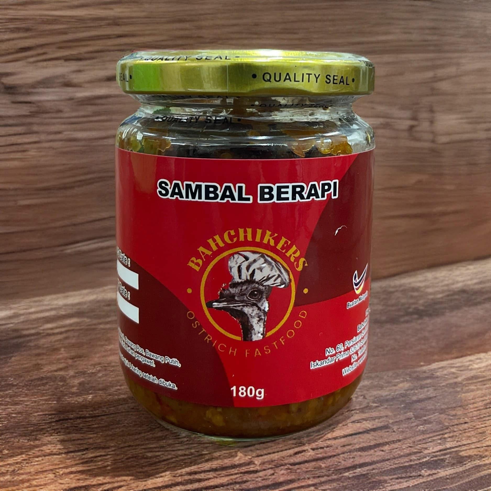 Sambal Berapi bahchikers