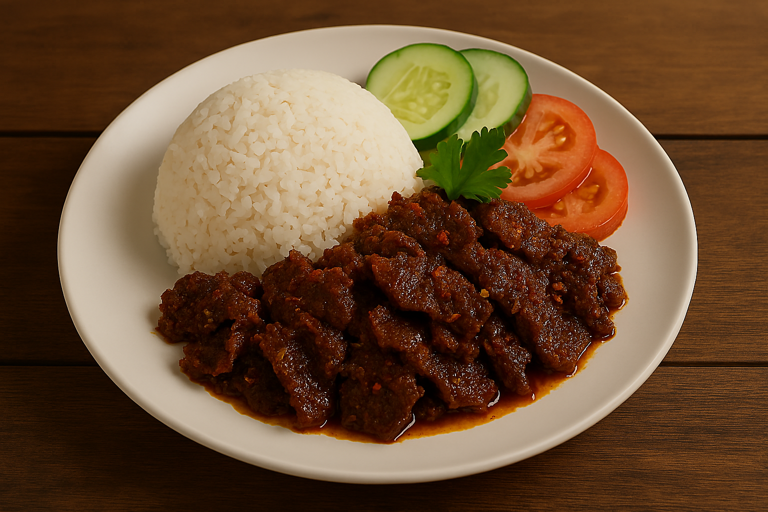 Nasi Daging Dendeng