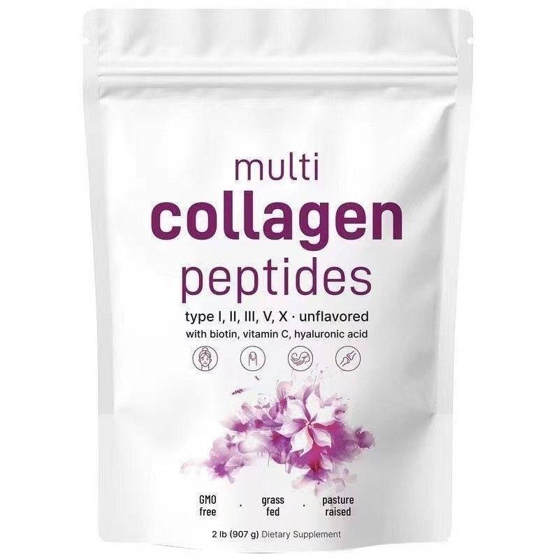 Multi-collagen protein powder supplement