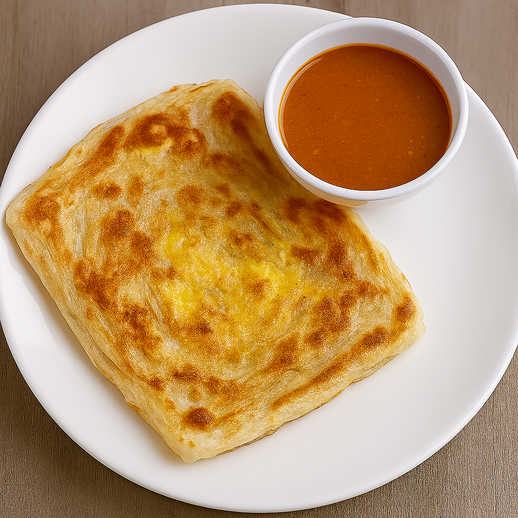 Roti telor kuah kari