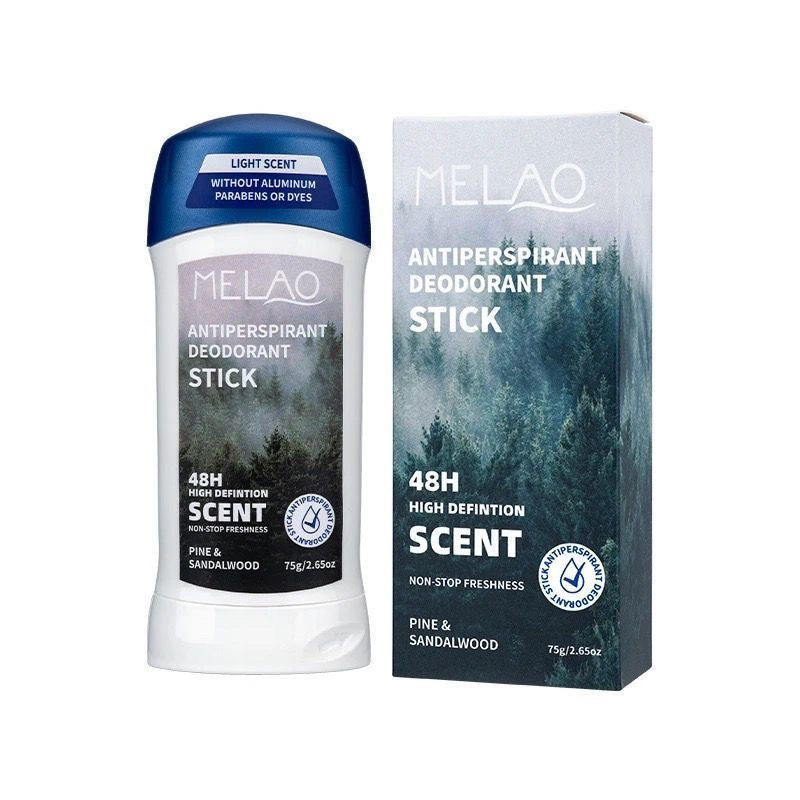 Solid Antiperspirant Deodorant Balm – Pine Cologne Scent, Underarm Odor Protection Anti-Perspirant