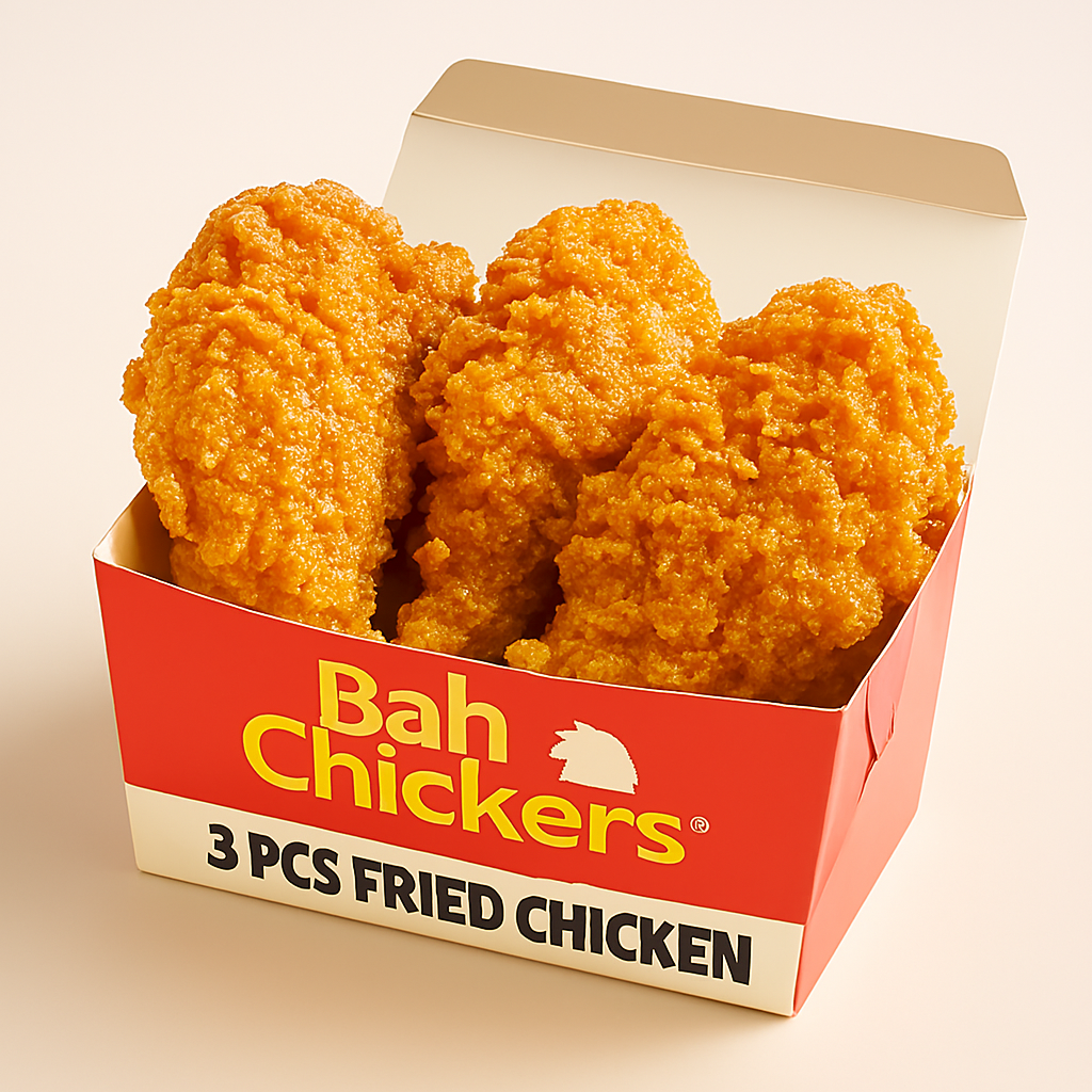 3 pcs ayam goreng original