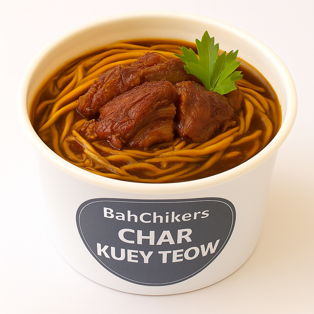 Char kuey teow kuah daging