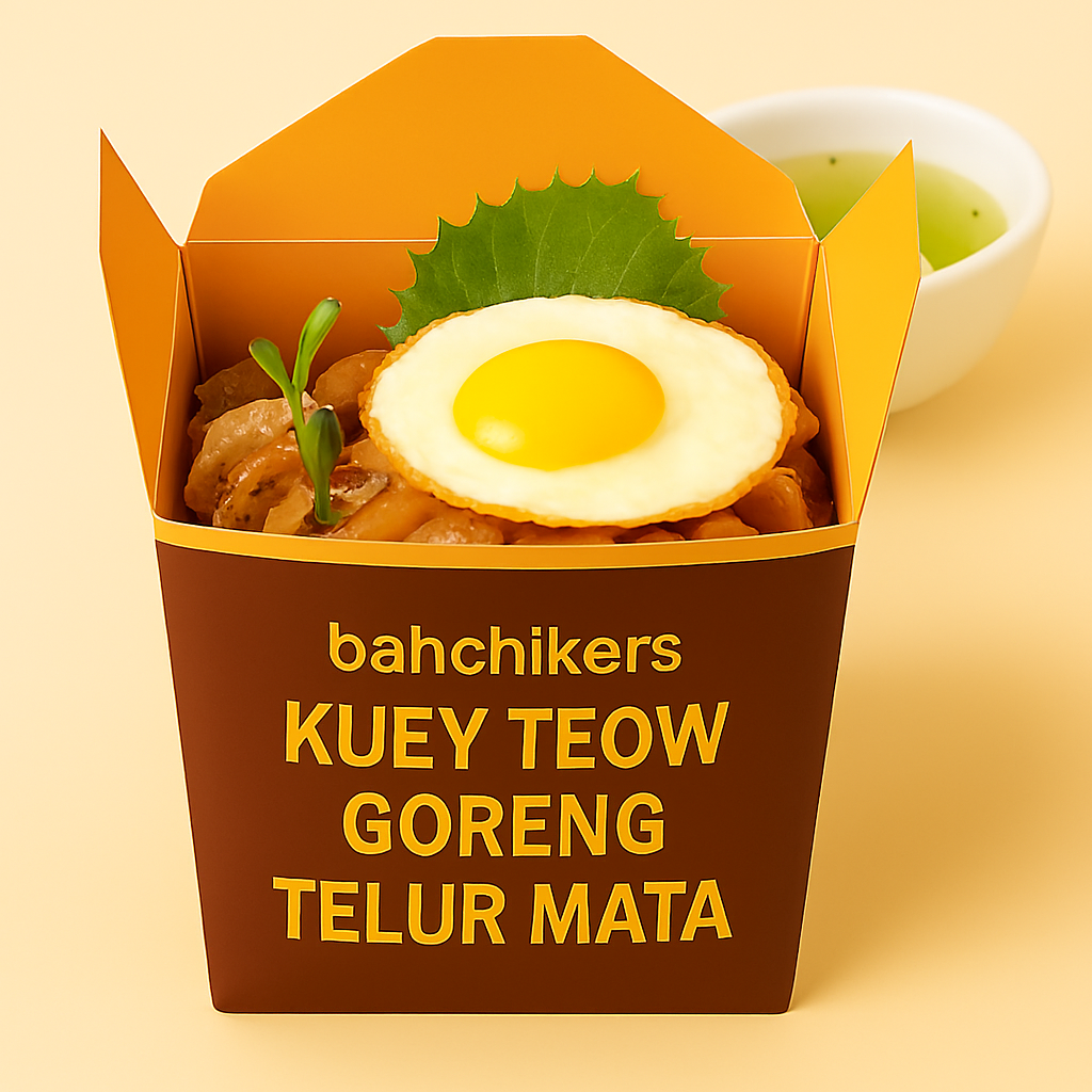 kuey teow telur mata